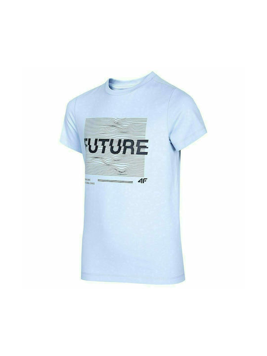 4F Kids T-shirt Light Blue