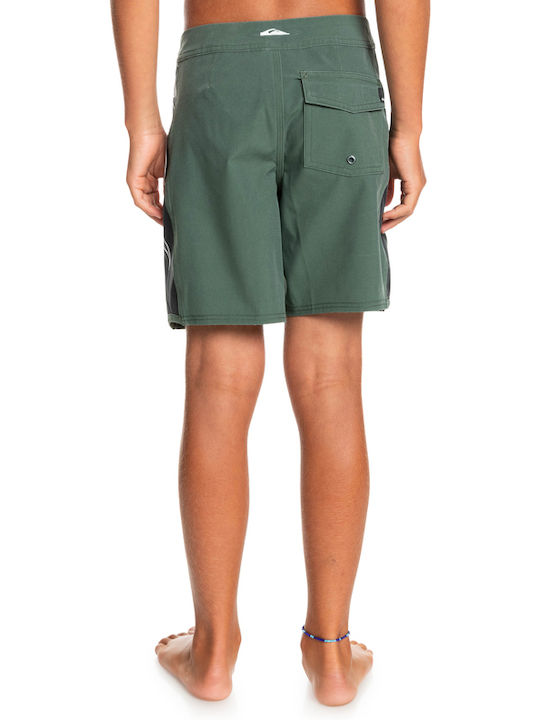 Quiksilver Surfsilk Kids Swimwear Swim Shorts Khaki Quiksilver Surfsilk Kids Swimwear Swim Shorts Khaki