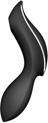 Satisfyer Curvy Trinity 2 Air Pulse Vibrator Black