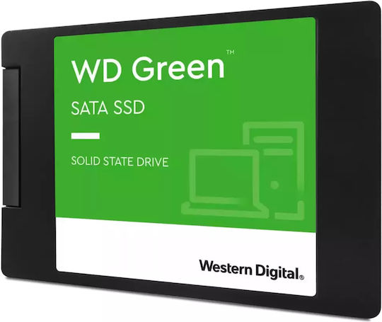 Western Digital Green SSD 480GB 2.5'' Type With SATA III Connection WDS480G3G0A