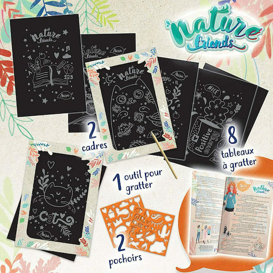 Educa Ζωγραφική Nature Friends Scratch Art