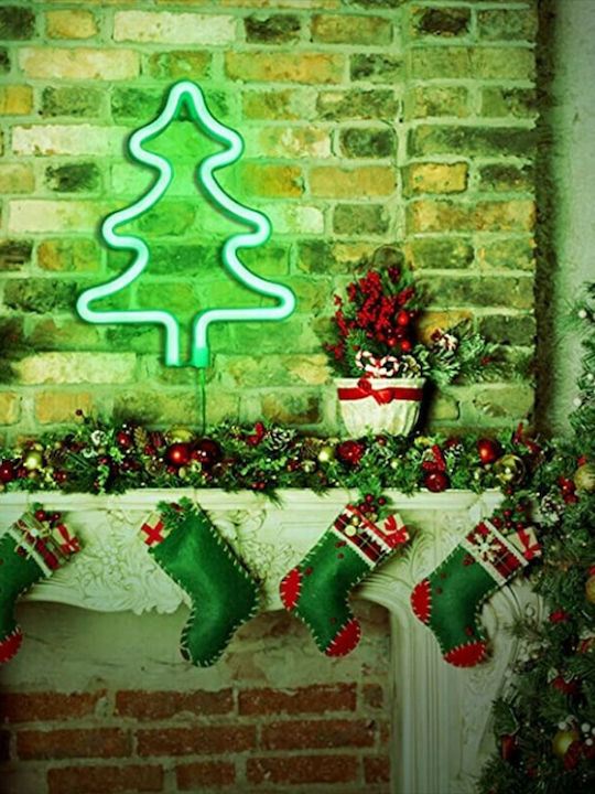 Beleuchtet Weihnachtsdekoration Baum Lichtschlauch Batterie