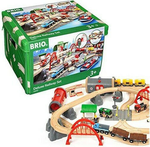 Brio Toys Deluxe Railway Set with Train for 3+ years+ Years