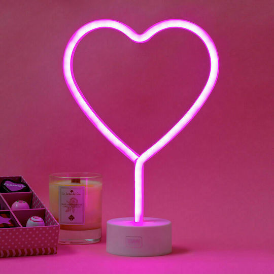 Legami Milano Neon Φωτιστικό LED Θερμό Λευκό Καρδιά