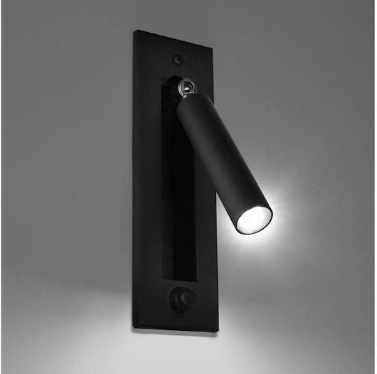 Sollux Enif Einzel Spot mit Fassung G9 in Schwarz Farbe