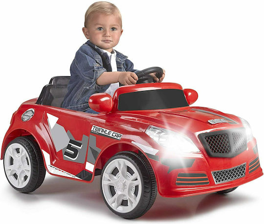 Twinkle One-Seater with Remote Control 12 Volt Red for 3+ Years