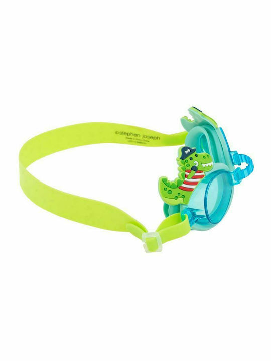 Stephen Joseph Dino Swimming Goggles Kids Green