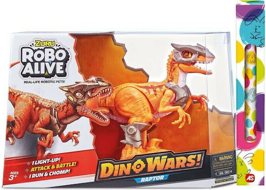 Zuru Zuru Robo Alive Dino Wars Raptor Ηλεκτρονικό Ρομποτικό Παιχνίδι για 3+ ετών