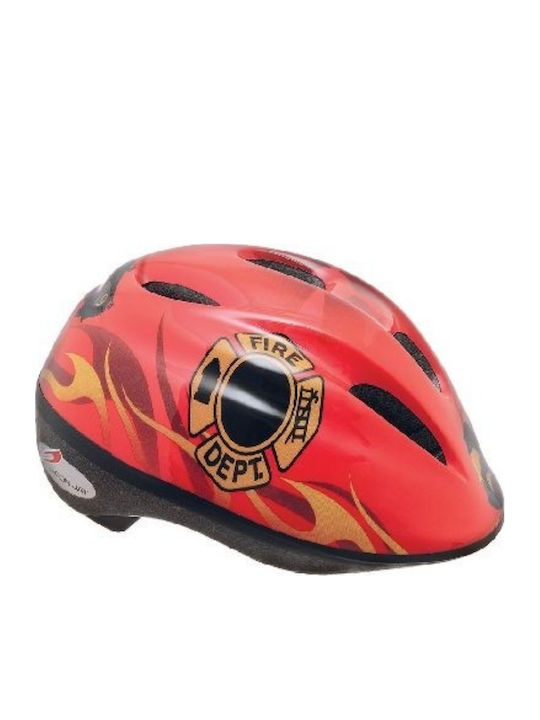 Atala Fire DPT Детска Каска За Градски Велосипед Червена