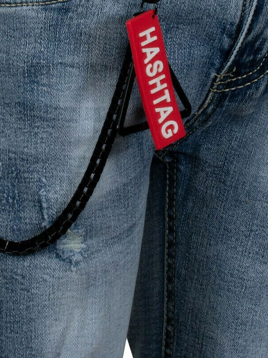 Kinder Schlaghose Jeans Blau