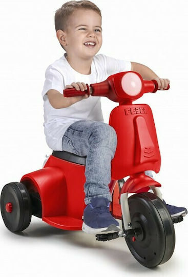 Feber Feber Kinderdreirad mit Elterngriff für 18 Monate Rote