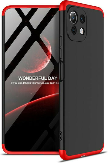 GKK 360 Plastic Black/Red (Xiaomi Mi 11 Lite / 11 Lite 5G / 11 Lite 5G NE)