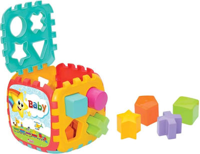 Dede Shape Sorting Toy Κύβος με Σχήματα for 12++ Months