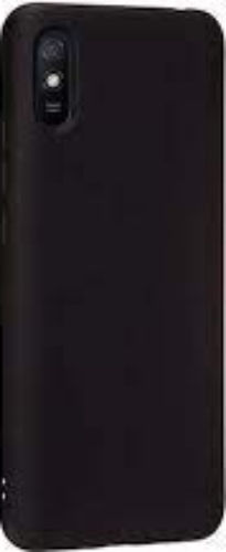 Vennus Lite Umschlag Rückseite Silikon Schwarz (Redmi 9A / 9AT)