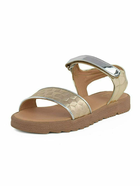 Ds 274 B sandal - Platinum gold