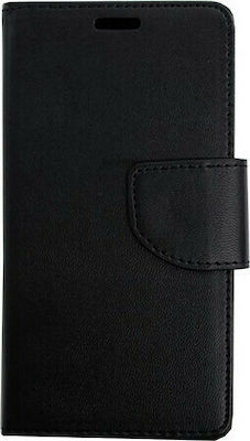 Synthetic Leather Book Black (Huawei Y7 2019 / Y7 Prime 2019)