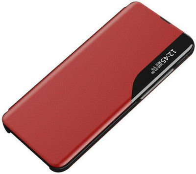 Hurtel Eco Leather View Synthetic Leather Book Red (Galaxy A53)