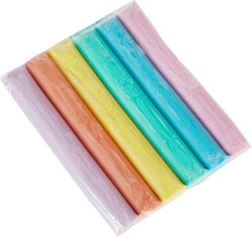 Carioca Knete in Verpackung Plasty Pastell für 3+ Jahre, 6 Stück