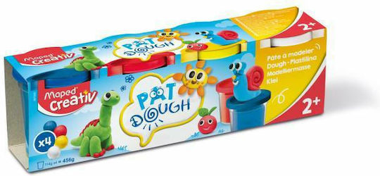Maped 4 Aluațe De Modelare Plasticină Pentru 3+ Ani