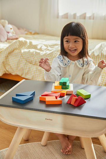 Plan Toys Τουβλάκια Tα Κλάσματα Ξύλινα για 2+ Ετών 23τμχ