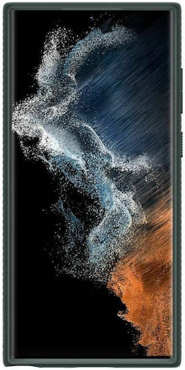 Spigen Liquid Air Umschlag Rückseite Silikon Abyss Green (Galaxy S22 Ultra 5G)