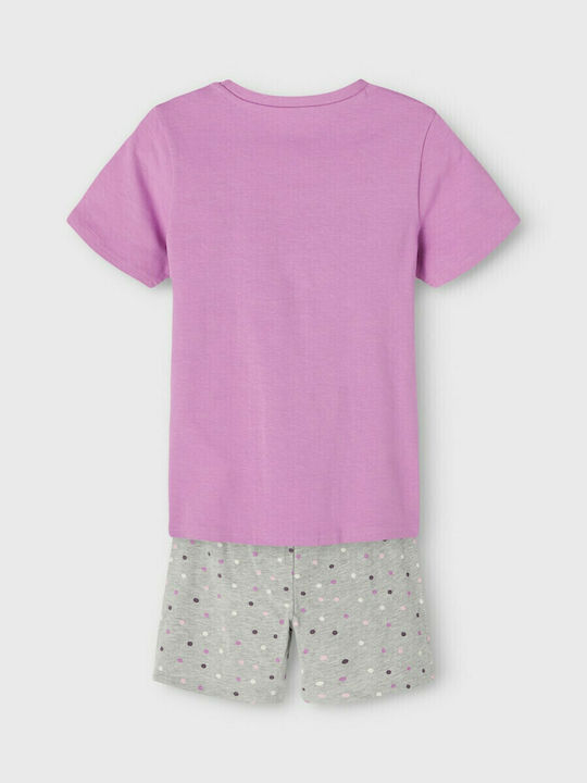 Name It Pijama pentru copii De vară Din bumbac Violet Name It Pijama pentru copii De vară Din bumbac Violet