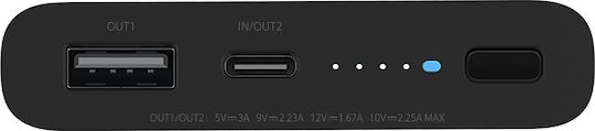 Xiaomi BHR5460GL Power Bank 10000mAh 22.5W με Θύρα USB-A και Θύρα USB-C Μαύρο