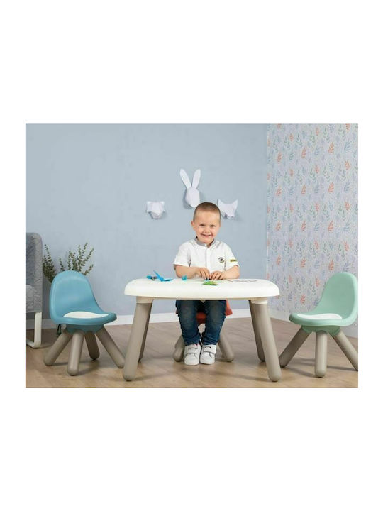 Kids Table made of Plastic White