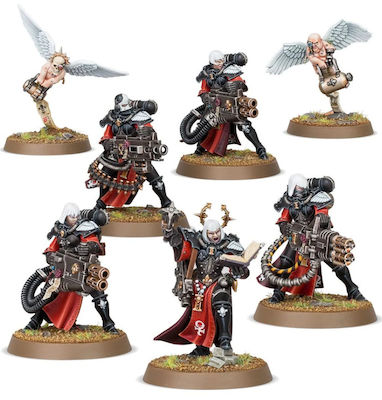 Games Workshop Warhammer 40.000: Adepta Sororitas: Retributor Squad Figuren 7Stück 99120108062