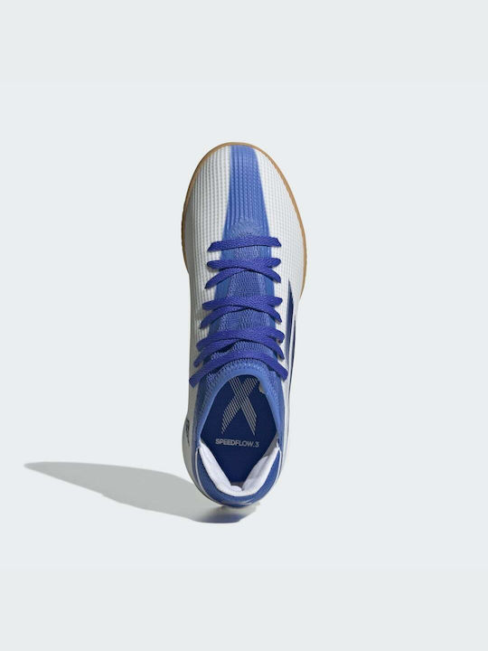 X Speedflow 3 IN Kids Soccer Cleats Indoor Cloud White / Legacy Indigo / Hi-Res Blue