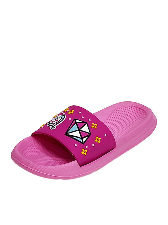 Kids' Slides Fuchsia