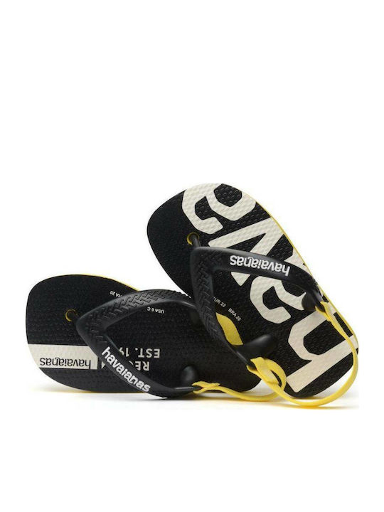 Kids' Flip Flops Black