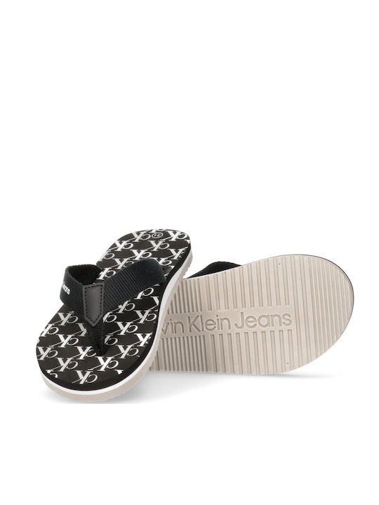 Șlapi pentru copii Flip Flops Negre