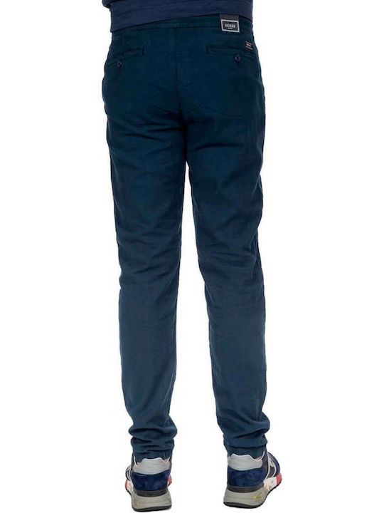 Guess Mick Men's Trousers in Slim Fit Navy Blue