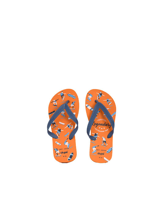 Kinder Flip Flops Blau Energy