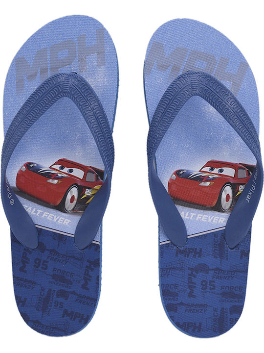 Kinder Flip Flops Disney Autos Blaue Cars