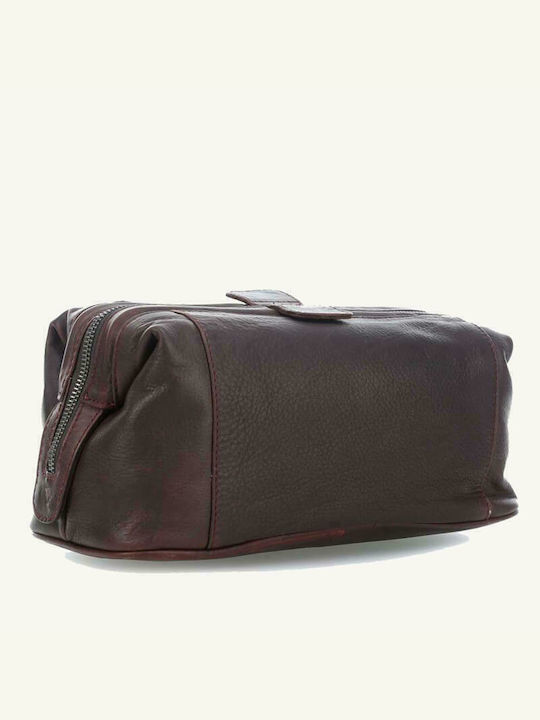 The Chesterfield Brand Toiletry Bag in Brown color 28cm