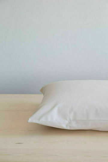 Nima Unicolors Σετ Μαξιλαροθήκες Light Beige 52x72εκ.