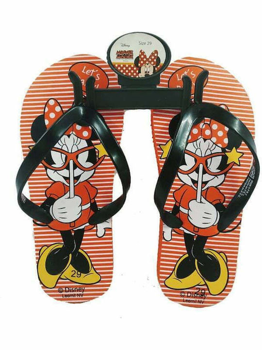 Kids' Flip Flops Minnie Red Minnie Mouse