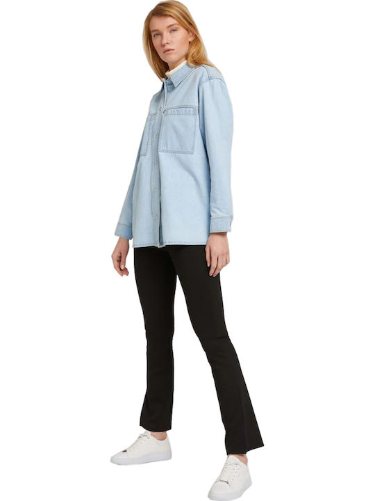 Women's Light Blue Overshirt