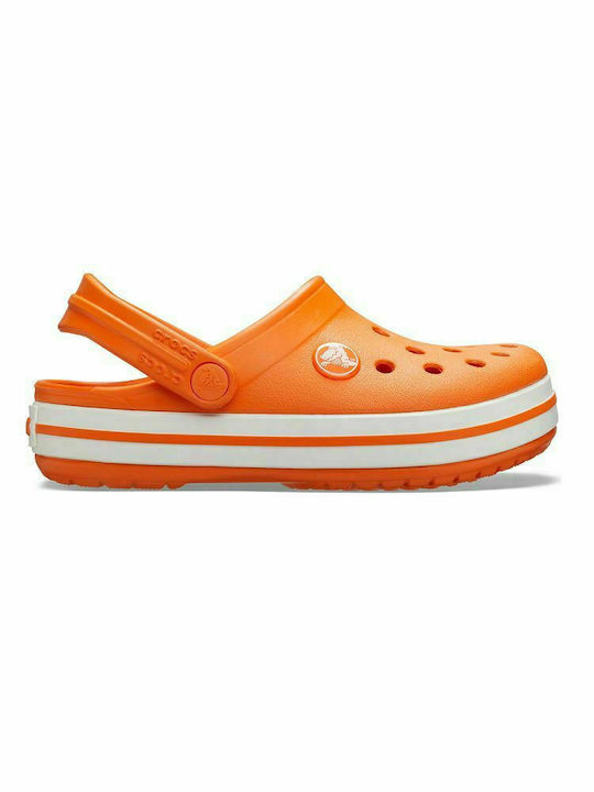 Kids Anatomic Beach Clogs Crocband Orange