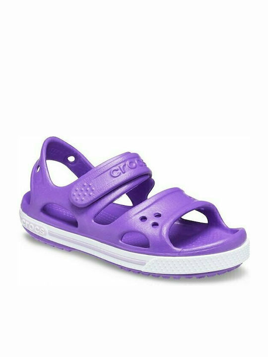Crocband II Children's Anatomical Beach Shoes Purple