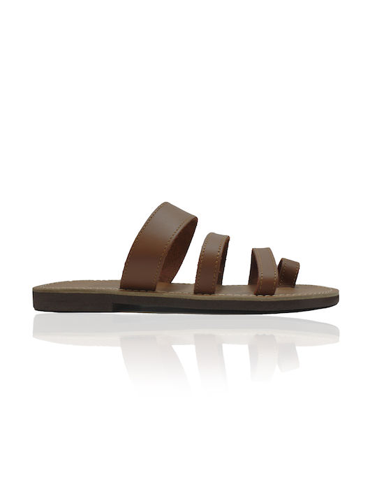 Men's sandal in tan color