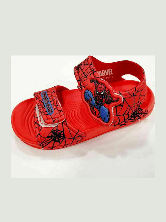 Spiderman Παιδικά Παπουτσάκια Θαλάσσης Κόκκινα