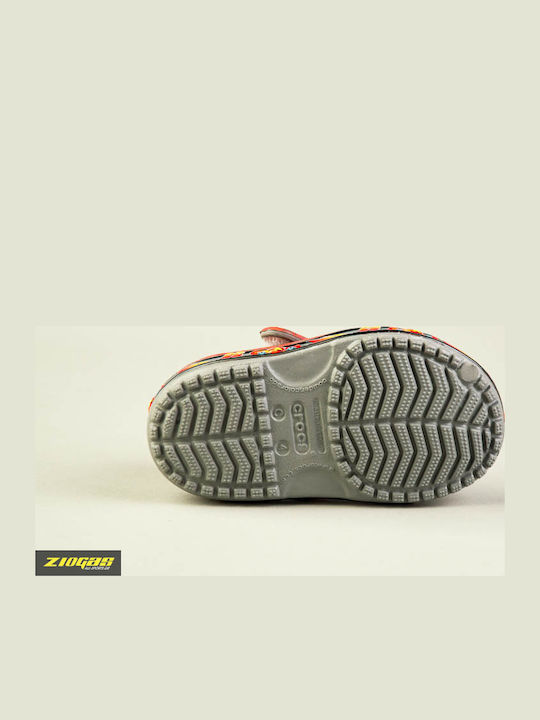Crocband II Lighting Mcqueen Παιδικά Ανατομικά Παπουτσάκια Θαλάσσης Κόκκινα
