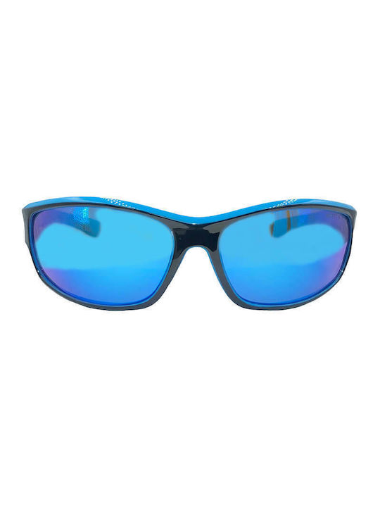 Moscow Mule Sunglasses with Blue Plastic Frame and Polarized Lens MM/3329/6