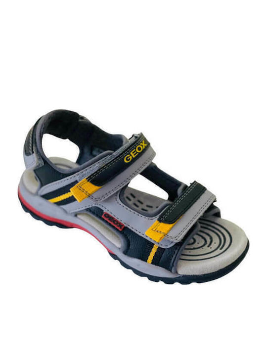 Kinder Sandalen J BOREALIS Anatomisch Schwarz