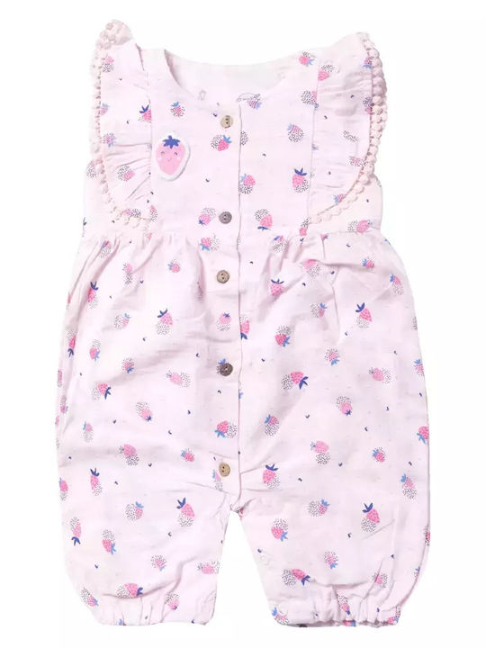 Evita Pink Baby Bodysuit