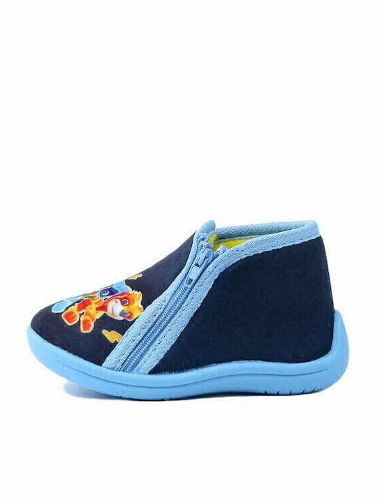 Blue Boots Kids Slippers