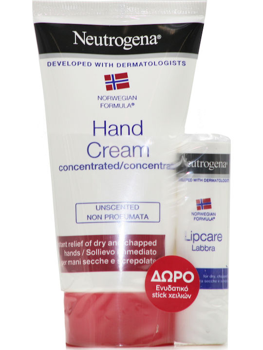 Neutrogena Hand Cream Unscented Skin Care Set for Moisturizing